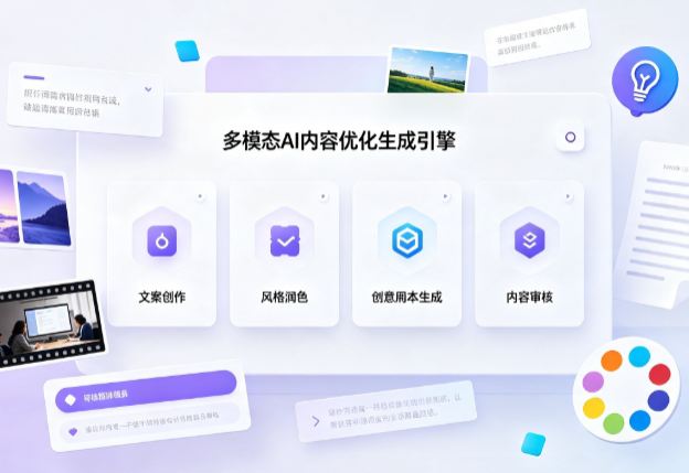 黄石AI智能内容优化创新 多模态生成技术丰富数字内容创作生态