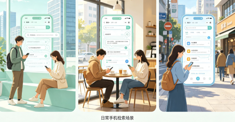 黄石普通人日常手机使用场景拆解：GEO 与 AI 优化如何改变信息检索体验